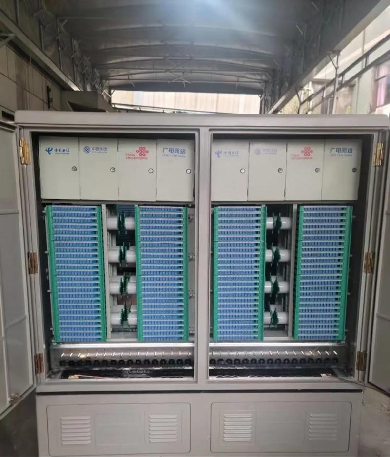 四网合一光交箱开工##光纤通信 #智能化弱电工程 #通信设备 - 抖音